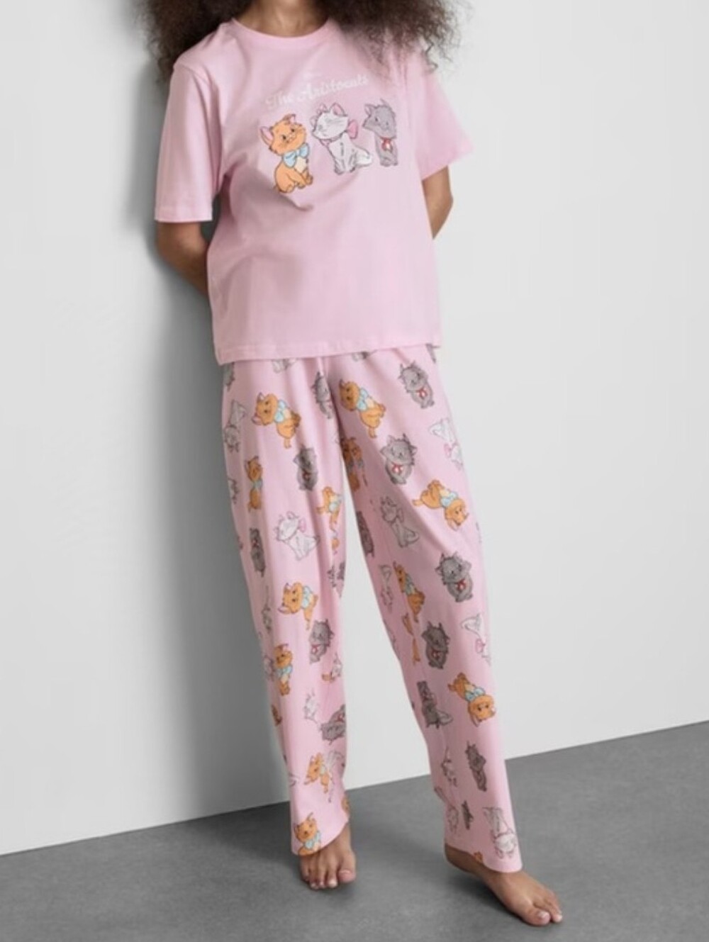 NWT Primark X Disney The Aristocats Pajama Set MED Pink - Picture 3 of 8